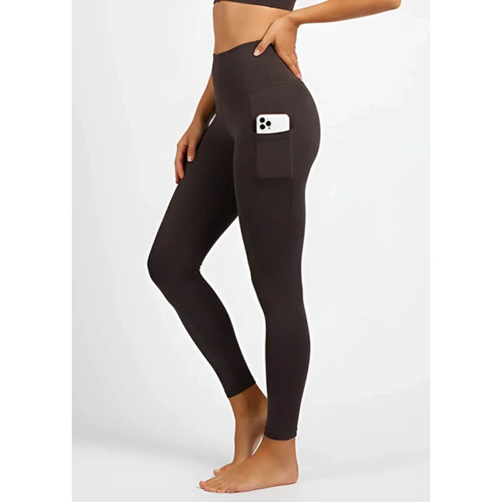 SISQUEEN SisFlow Tummy Control Pocket Leggings Size S Yoga Pants NWT